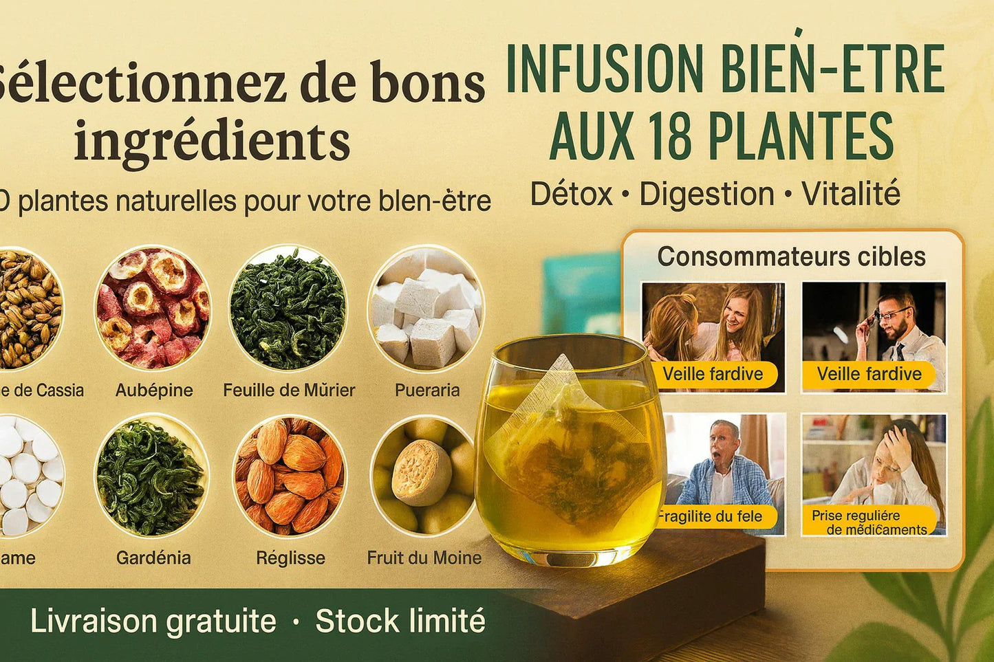 🍵 𝐓𝐡é 𝟏𝟖 𝐏𝐥𝐚𝐧𝐭𝐞𝐬 – 𝐑𝐨𝐮𝐭𝐢𝐧𝐞 𝐍𝐚𝐭𝐮𝐫𝐞𝐥𝐥𝐞 𝐩𝐨𝐮𝐫 𝐬𝐞 𝐬𝐞𝐧𝐭𝐢𝐫 𝐩𝐥𝐮𝐬 𝐥é𝐠𝐞𝐫